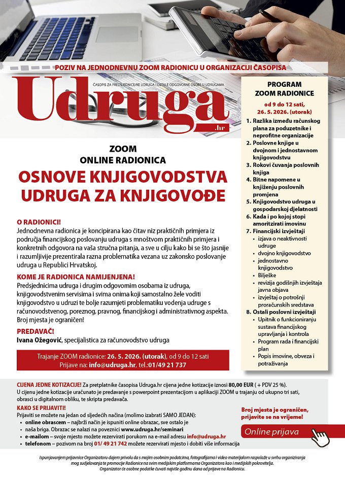 Osnove knjigovodstva udruga v1 FB