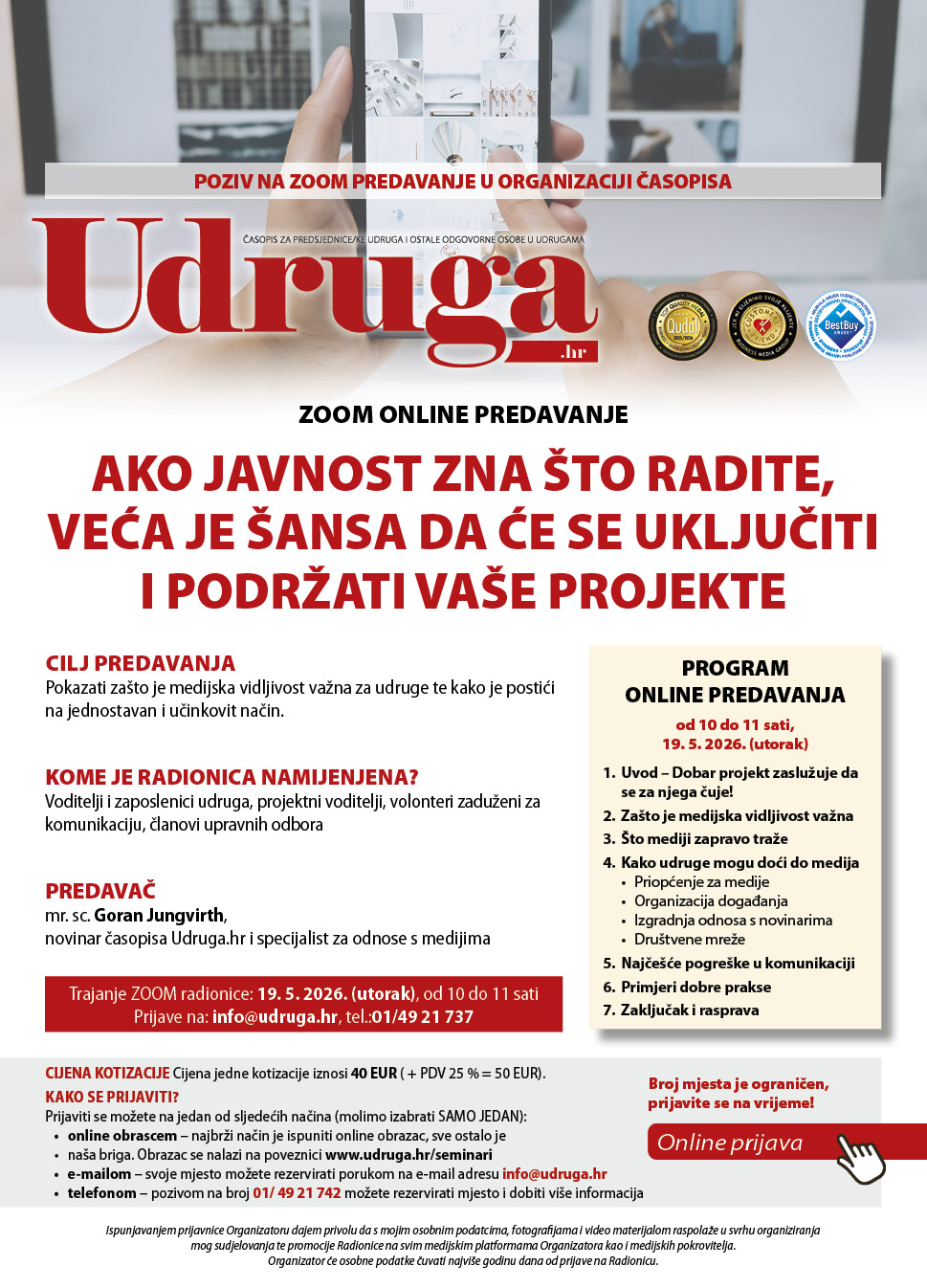 Webinar   Osnove medijska vidljivost v1